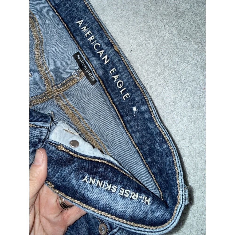 Women's Jean LOT OF 5 American Eagle, RSQ, 7 For All Man Kind, & Denim Size 4/27 - Picture 8 of 16